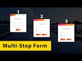 How To Make Form Multi-Step Using HTML CSS & JS | Create Form With HTML & CSS How To Make Form Multi-Step Using HTML CSS & JS | Create Form With HTML & CSS