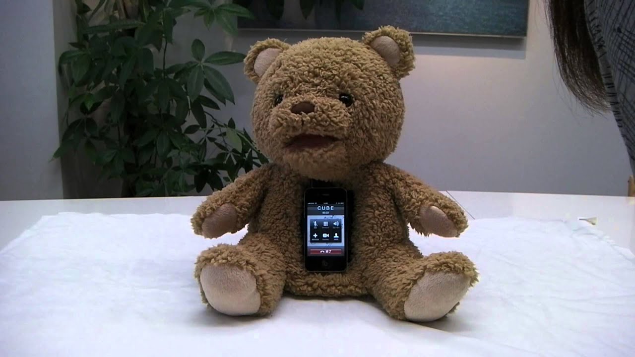 With A Smartphone Dock For A Heart, This Teddy Bear Will Terrorise Your Kids