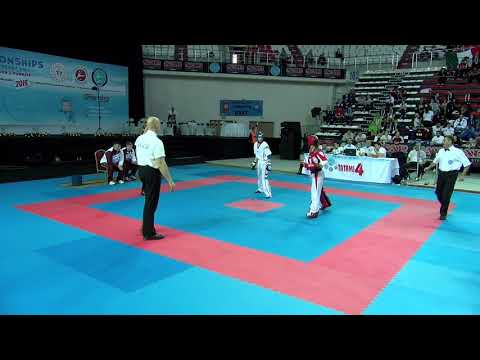 Evelyn Neyens v Dorina Szabo WAKO World Championships 2019