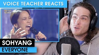 Voice Teacher Reacts to Sohyang - Everyone