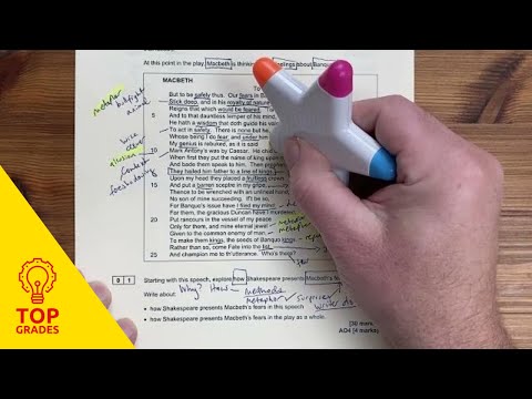 Macbeth: How to Get Full Marks Starting With the Extract and Link to the Whole Play