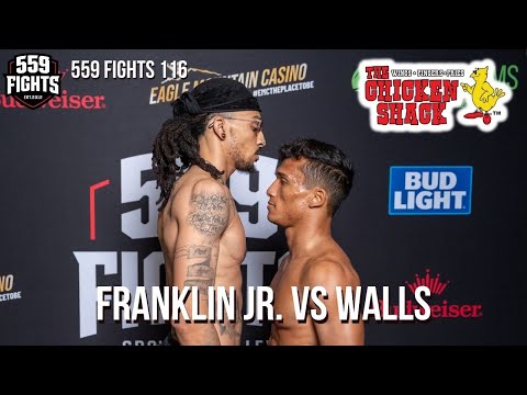 559 Fights #116 - Isaiah Walls vs Bryant Franklin Jr.