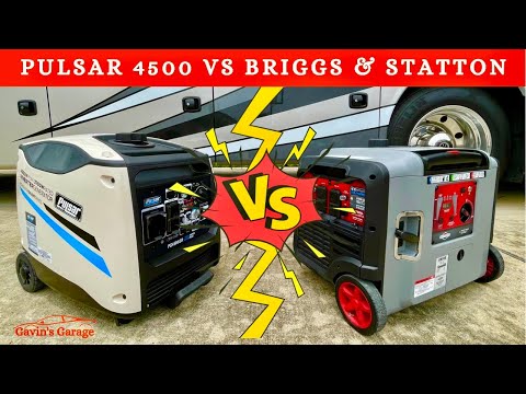 Pulsar PG4500ISR Silent Series VS Briggs & Stratton PowerSmart 4500-Watts (Generator Review)