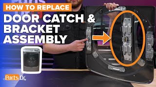 How to replace the Door Catch and Bracket Assembly on your Whirlpool Maytag Amana Dryer WPW10208254