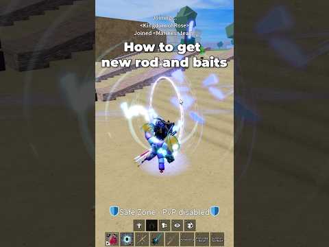 Upgrade Fishing rod and Baits in Blox Fruits #roblox #bloxfruits