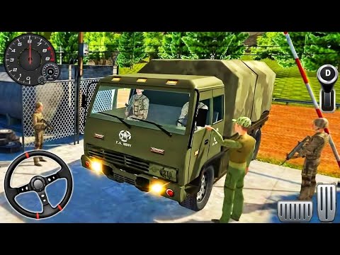 US Army Offroad Military Transport Driving - Army Truck Driver Simulator - Android Gameplay