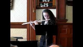 Cassandra plays flute!