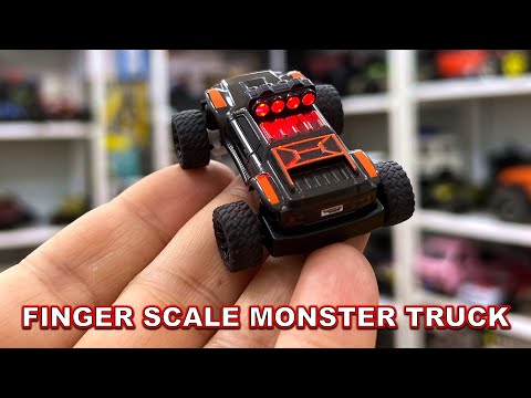 World's SMALLEST 'Fully Proportional' Turbo Racing RC Monster Truck in ACTION!