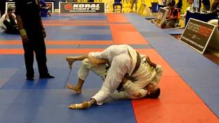 2010 Brazilian JiuJitsu Nationals ABSOLUTE BROWN FOR THE GOLD Mannie Romero vs Jeremy Adkins