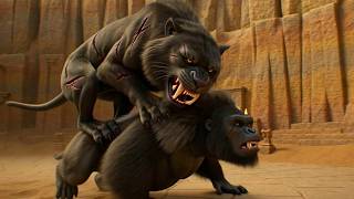 The Exiled Shadow King Returns: Simba vs. Venom Lion (AI Short Film)