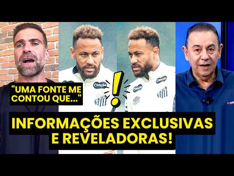 “ISSO É MUITO SÉRIO! UMA FONTE ME REVELOU que…” INFORMAÇÇOES sobre NEYMAR e BASTIDORES do SANTOS!