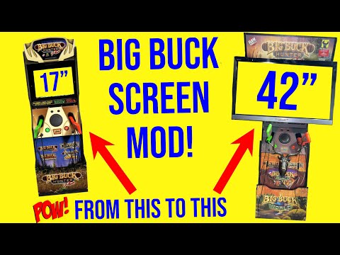 Buck Hunter XL! Mods & Monitor conversion!