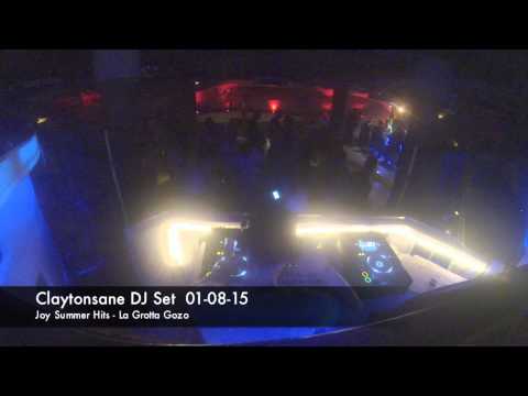 Claytonsane - DJ Set@ Joy Summer Hits - La Grotta (Gozo) 01-08-15