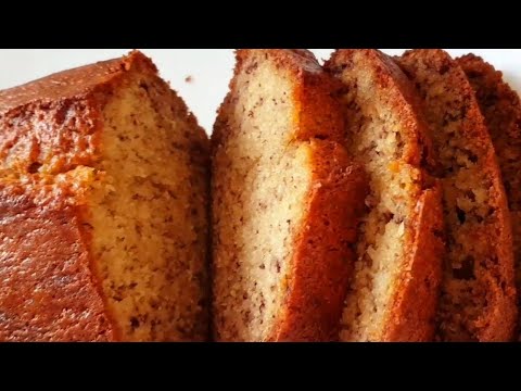 Moist And Fluffy Banana Cake Recipe Easy And Simple Banana Cake Recipe