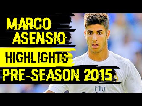 Marco Asensio all Highlights Pre-Season 2015 | Real Madrid | [HD]