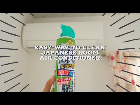 How to clean Japanese room air conditioner [Japan Life Hacks]