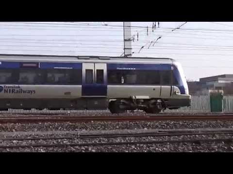 RARE - NIR class 3000 DMU - Fairview Dart Depot, Dublin