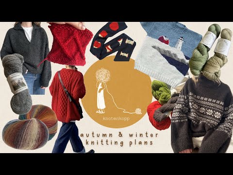 knotenkopp knitting - autumn and winter knitting plans 2025