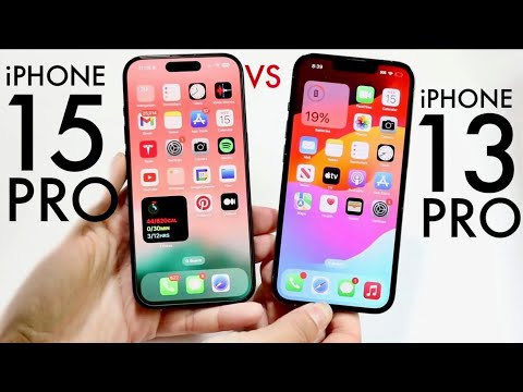 iPhone 15 Pro Vs iPhone 13 Pro In 2025! (Comparison) (Review)