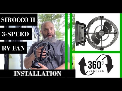 Caframo Sirocco II Fan 3- Speed Gimbal Fan INSTALLATION & Review!! Bonus: 3 Months Later