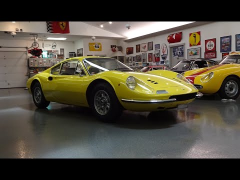 Thumbnail for 1970 Ferrari Dino 246GT 246 GT L-Series in Yellow & Engine Sound on My Car Story with Lou Costabile by Maserati, Ferrari, Toyota, Mazda, video, Car, Vehicle, Nissan, vide