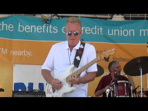 Little Charlie and Anson Funderburgh, Redwood City Blues Festival 7-26-2014