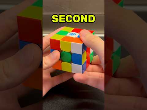 How To Solve a Rubik’s Cube Under a Second