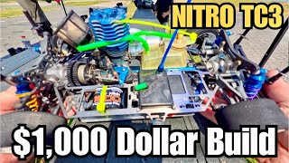 Premium Associated Nitro TC3 (all the goodies) Built for Drag Racing, But Hitting the RC Track