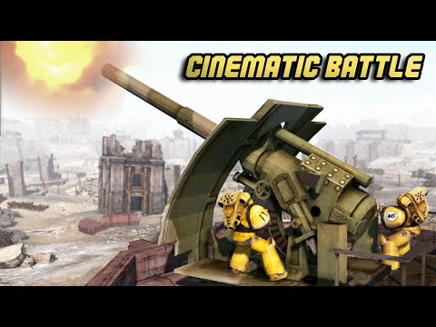 Imperial Fists vs Eldar Craftworld! - Men of War: Warhammer 40k Mod