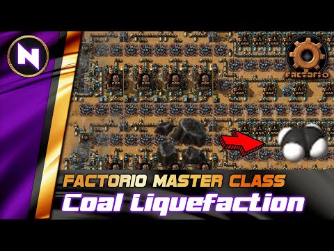 Easy OIL with COAL LIQUEFACTION -  Factorio 0.18 Tutorial/Guide/How-to