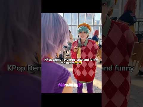 KPop Demon Hunters cute and funny moments 😂 pt.11 #kpdh #kpop #kpopdemonhunters #cosplay #rumi #jinu