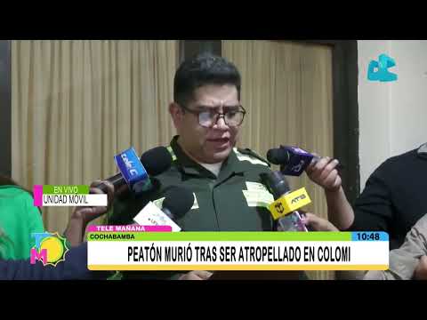 PEATÓN MURIÓ TRAS SER ATROPELLADO EN COLOMI.