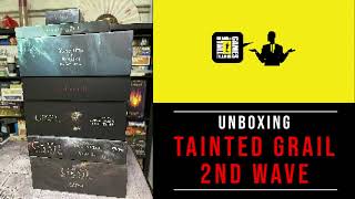 SMGSLT - Unboxing Tainted Grail: Wave 2 - King's Pledge (Gameplay All-In)