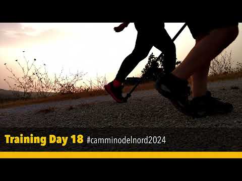 TRAINING DAY 18 #camminodelnord2024