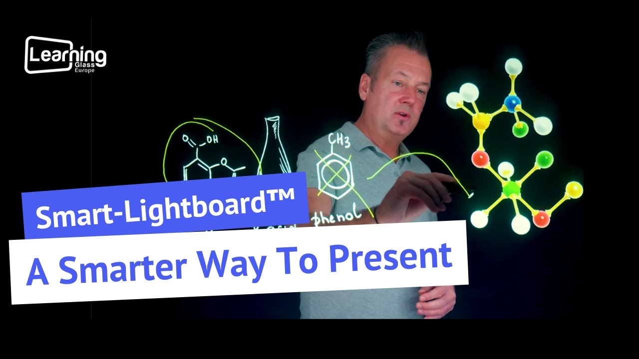 Learning Glass Europe presents: The Smart-Lightboard™ [***]