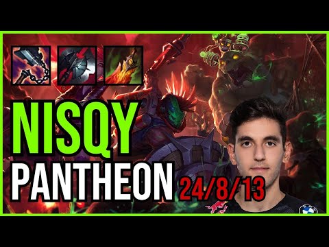 NISQY - PANTHEON vs. LUCIAN Mid | EUW CHALLENGER | PATCH 10.25