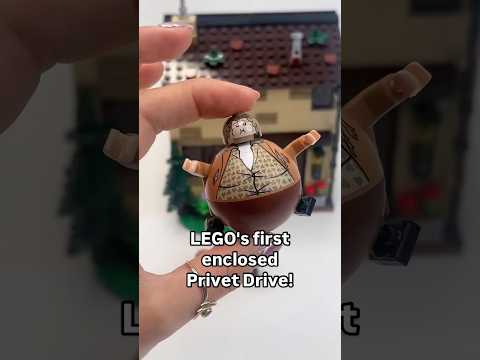 First look at the new LEGO Harry Potter Privet Drive: Aunt Marge's Visit! 🏠🐡 #legoharrypotter #new