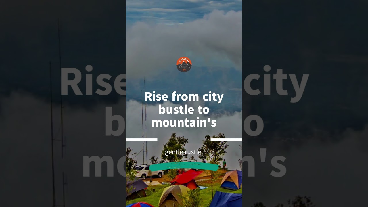 Camping Hacks and Ideas: Misty Mountain Mornings