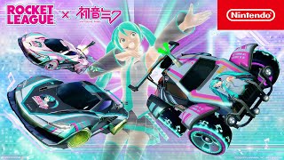 Nintendo Hatsune Miku Is Taking Over Rocket League! 