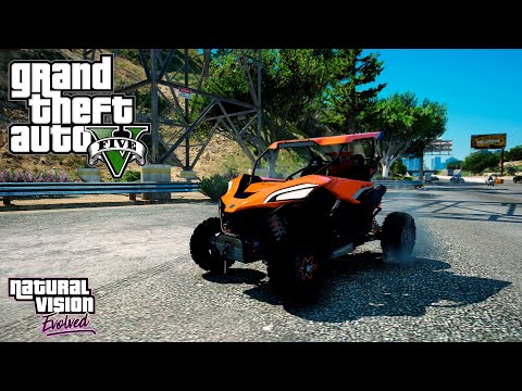 GTA V: 2019 CF Moto Z10 UTV - 2021 NVE Graphics Mod