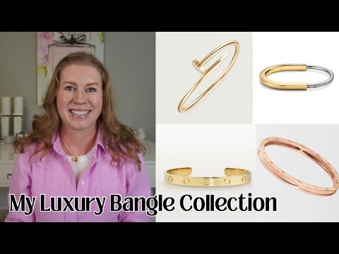 My Luxury Bangle Collection With Pros and Cons! Cartier, Tiffany, Bulgari!!