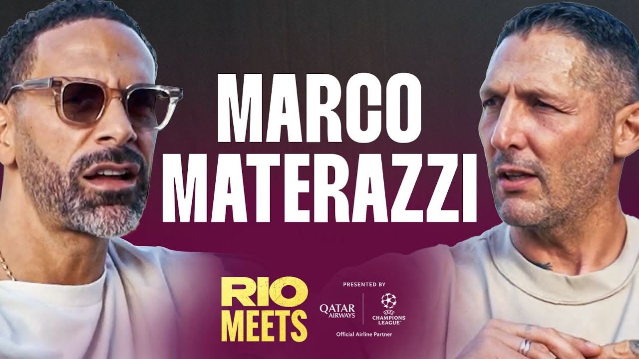 "Ronaldo was the BEST, as good as Cristiano and Messi COMBINED!” Rio Meets Marco Materazzi