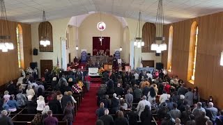 Watch now: Pastor Frank Bostic remembers Kat Massey at her funeral