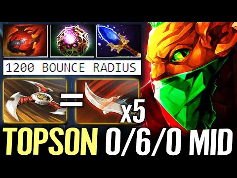 🔥 TOPSON Bounty Hunter MID 0/6/0 Hard Game — Aghanim + Heart Octarine Nonstop Ganking Dota 2 Pro