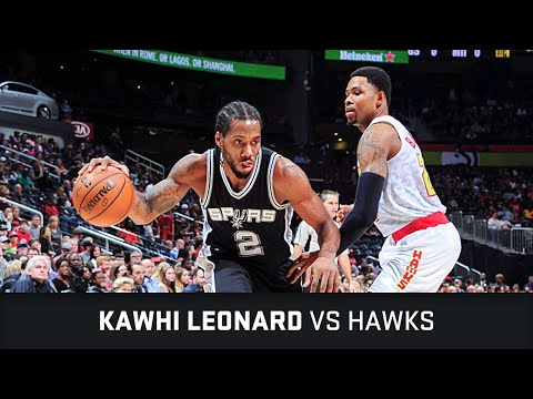 Kawhi Leonard Highlights: 22 pts vs Hawks (12.12.2015)