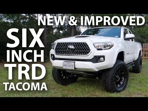 6 INCH Pro Comp Lifted 2018 Tacoma TRD - Under Warranty!!!