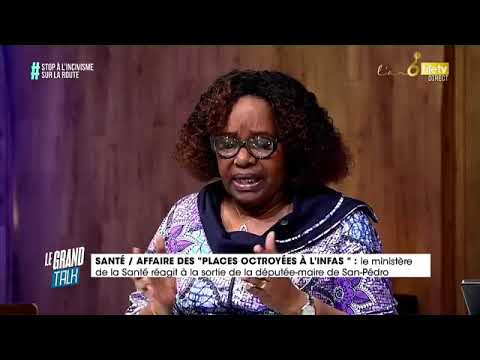 SANTÉ / INFAS" : Le Ministère de la Santé réagit à la sortie de la députée-maire de San-Pédro