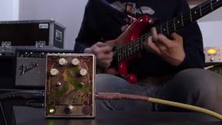 Video thumbnail for FuzzHugger FX Algal Bloom guitar and bass demo by East Stomp Boutique