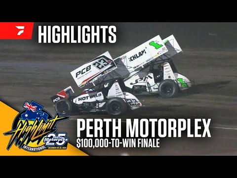 Larson vs. McFadden For $100K | High Limit International at Perth Motorplex 12/30/24 | Highlights