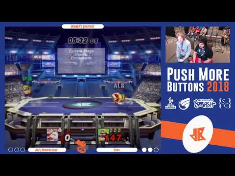 ALS | Drugfreechu (ICs) vs Sosa (Wario) - Push More Buttons 2018 WQ